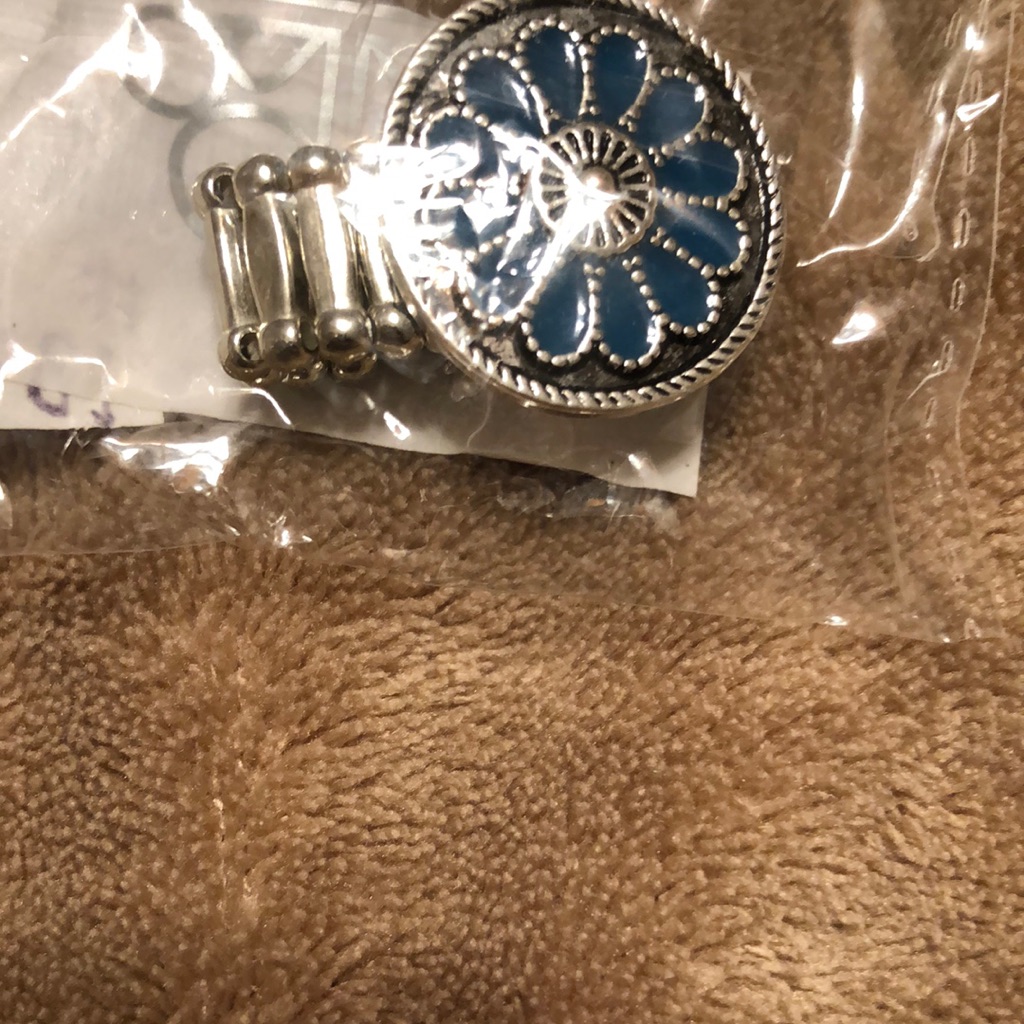 Garden View Blue Ring Stretch Band
